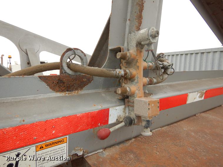 image for item J5504 2004 Trail King bottom dump trailer