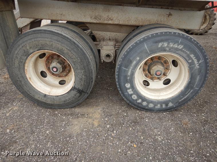 image for item J5504 2004 Trail King bottom dump trailer