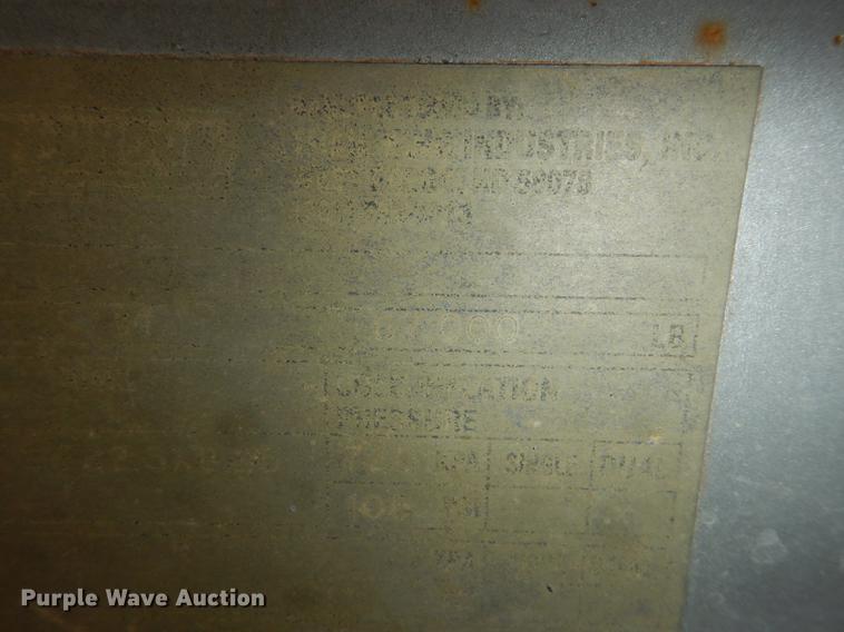 image for item J5504 2004 Trail King bottom dump trailer