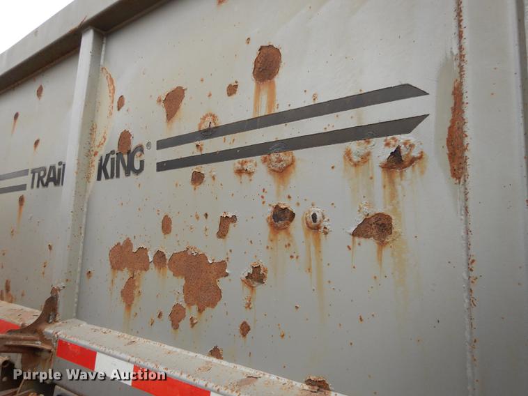 image for item J5505 2004 Trail King TKBD22-402 bottom dump trailer