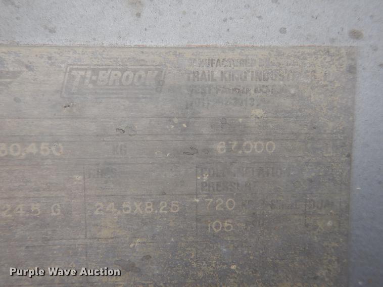 image for item J5505 2004 Trail King TKBD22-402 bottom dump trailer