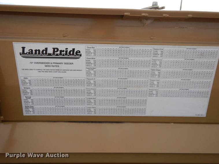 image for item J5520 Land Pride PS1572 Solid Stand seeder