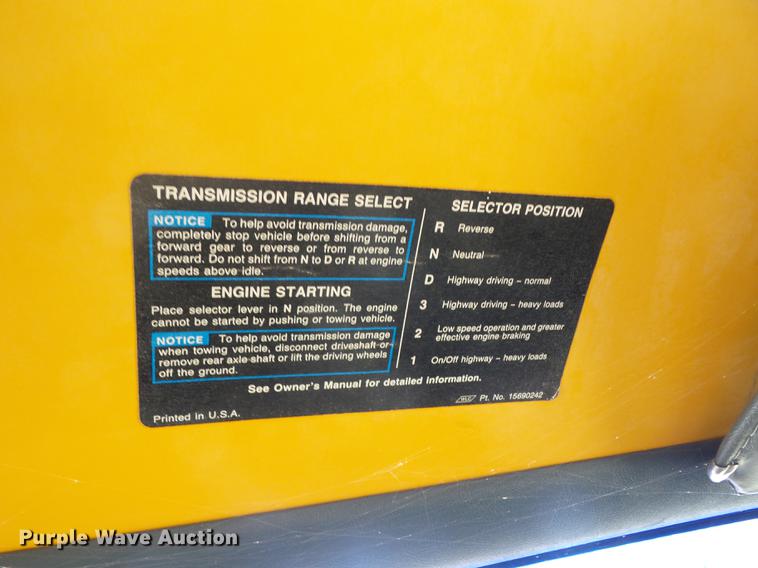 image for item K6285 1992 GMC TopKick sewer rodder truck