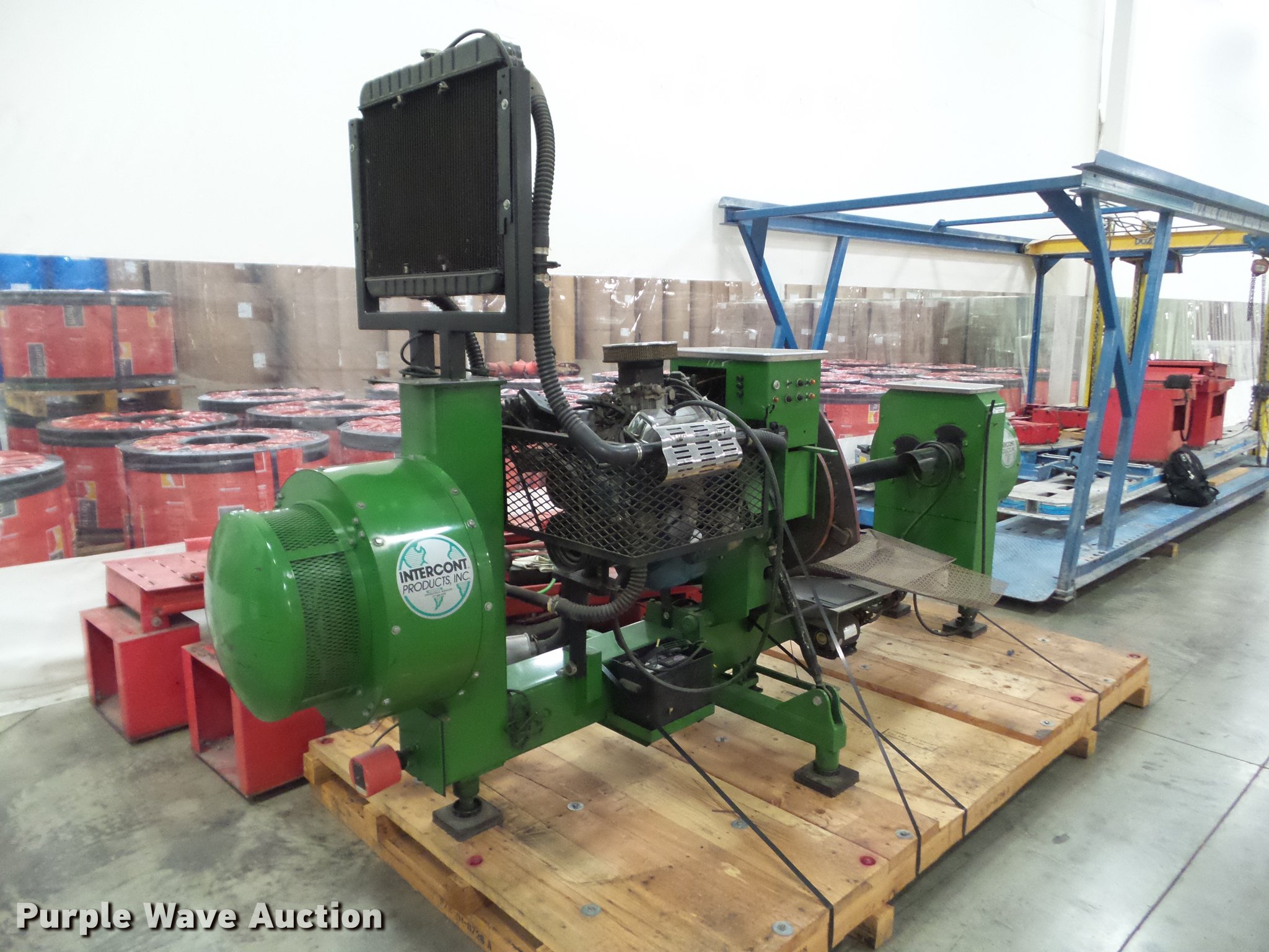 Intercont CWD6 transmission dyno in Altoona, IA Item DZ9066 sold