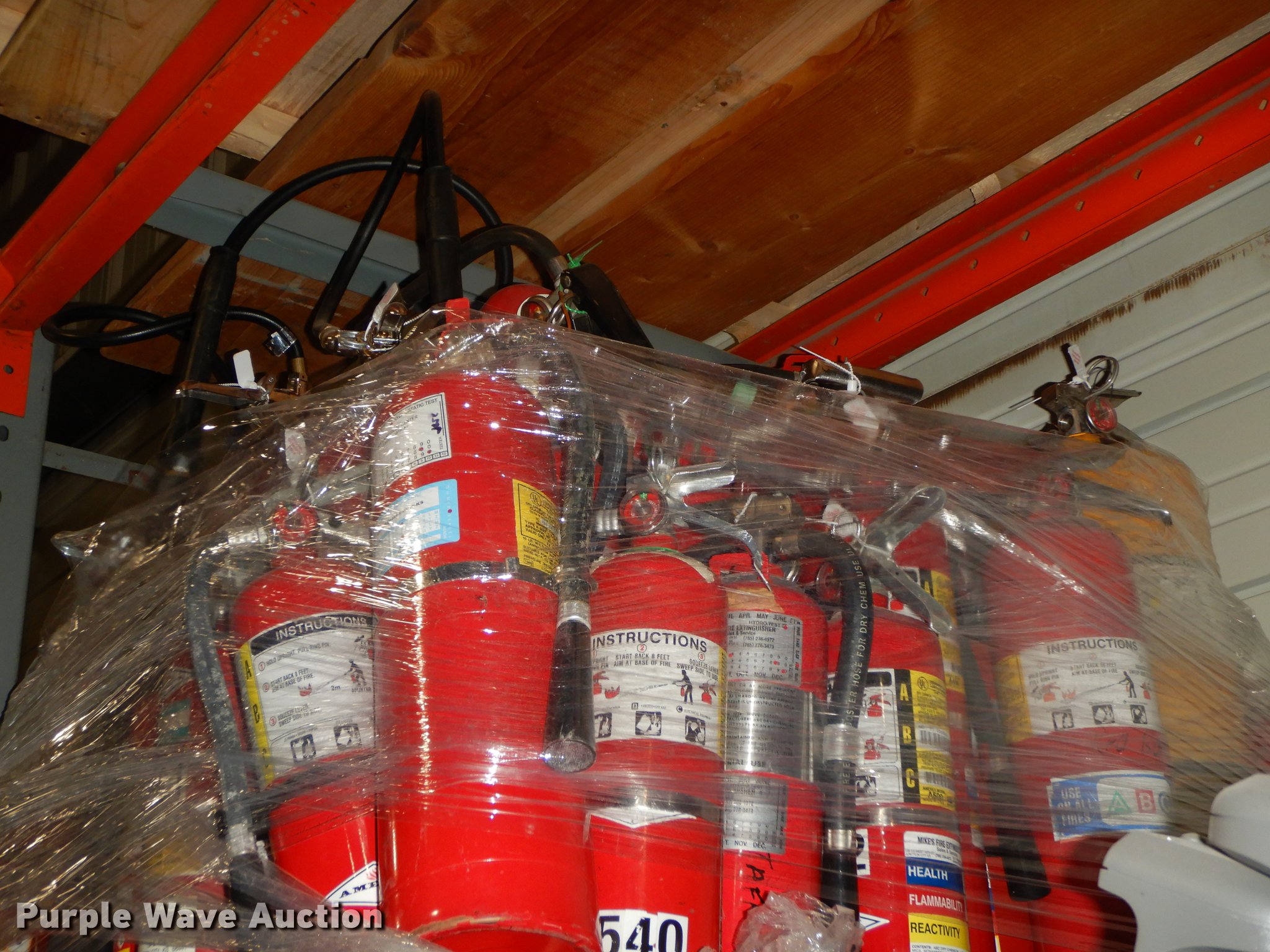 Approximately 50 fire extinguishers in Junction City, KS Item EP9149
