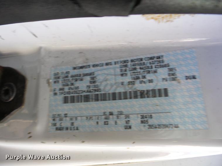 image for item AY9610 2003 Ford Econoline E450 Thomas shuttle bus