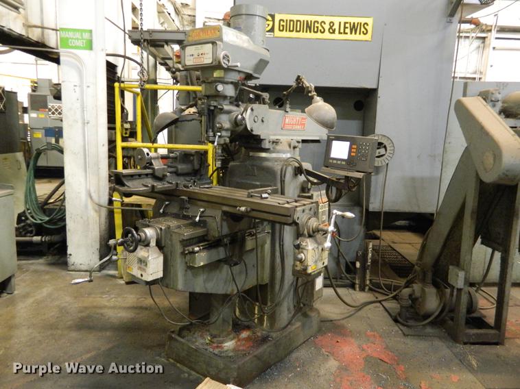 image for item DB1232 2001 Comet 3KUHD-B turret milling machine/vertical mill