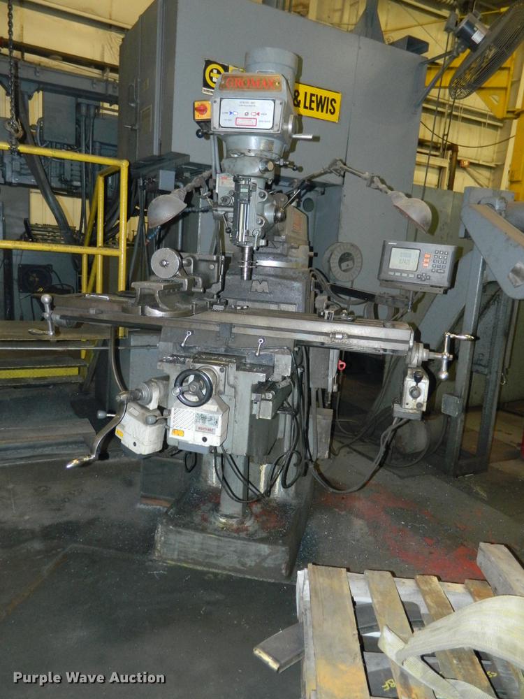 image for item DB1232 2001 Comet 3KUHD-B turret milling machine/vertical mill