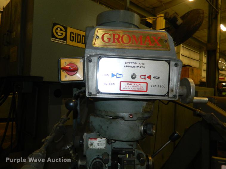 image for item DB1232 2001 Comet 3KUHD-B turret milling machine/vertical mill