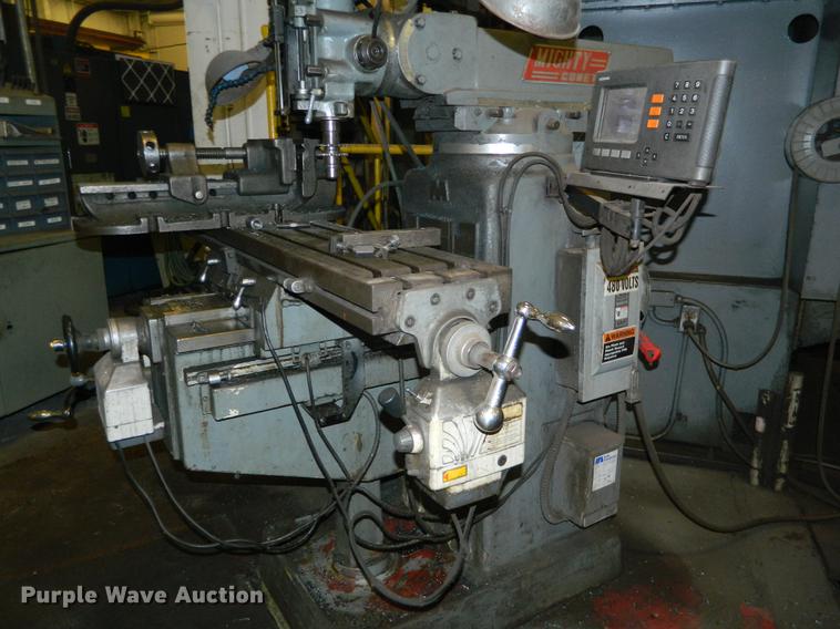 image for item DB1232 2001 Comet 3KUHD-B turret milling machine/vertical mill