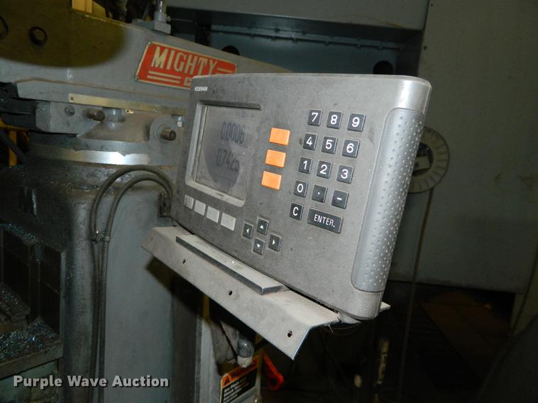 image for item DB1232 2001 Comet 3KUHD-B turret milling machine/vertical mill