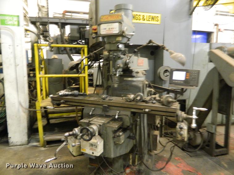 image for item DB1232 2001 Comet 3KUHD-B turret milling machine/vertical mill