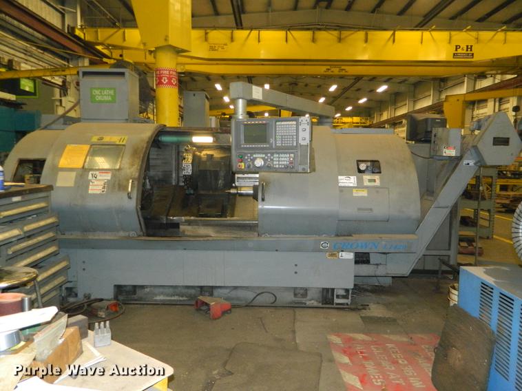 image for item DB1236 Okuma Crown L1420 CNC lathe