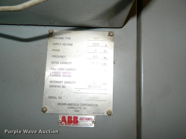 image for item DB1236 Okuma Crown L1420 CNC lathe