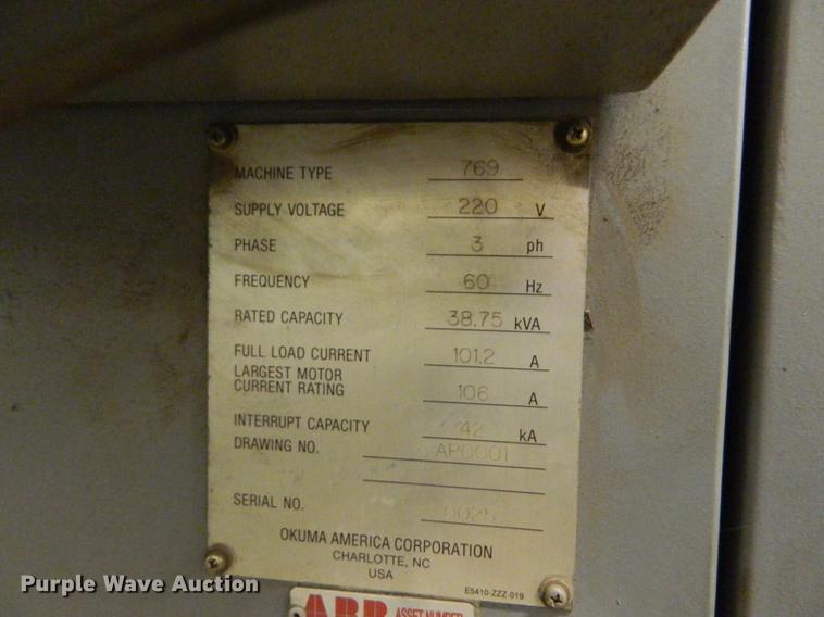 image for item DB1236 Okuma Crown L1420 CNC lathe