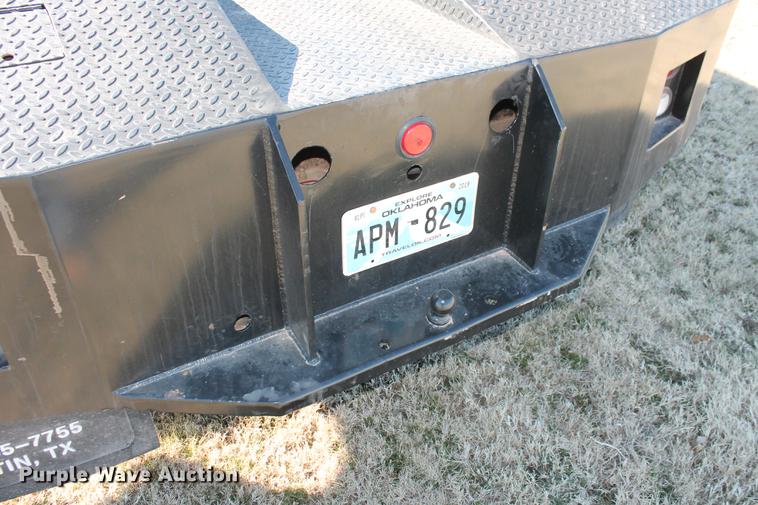 image for item DB5095 1999 Ford F450 Super Duty XLT Crew Cab flatbed truck