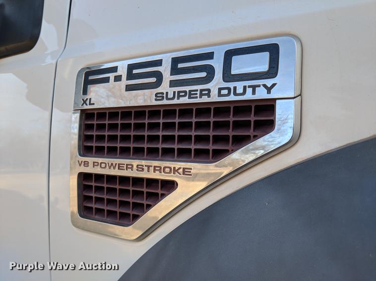 image for item DB5114 2008 Ford F550 Super Duty XL Crew Cab truck cab and chassis