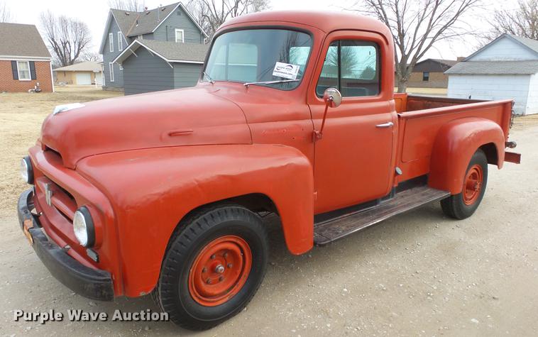 image for item DC0610 1956 International R-100 pickup truck