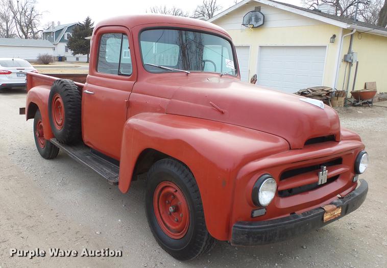 image for item DC0610 1956 International R-100 pickup truck