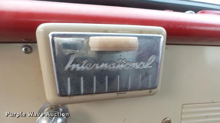 image for item DC0610 1956 International R-100 pickup truck