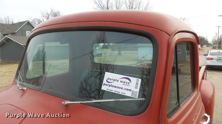 image for item DC0610 1956 International R-100 pickup truck