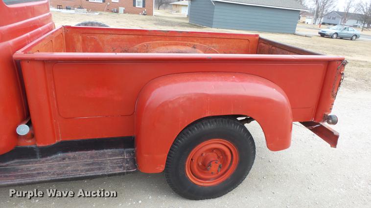 image for item DC0610 1956 International R-100 pickup truck