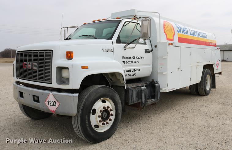 image for item DC7715 1995 GMC TopKick fuel truck