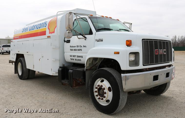 image for item DC7715 1995 GMC TopKick fuel truck