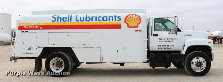 image for item DC7715 1995 GMC TopKick fuel truck