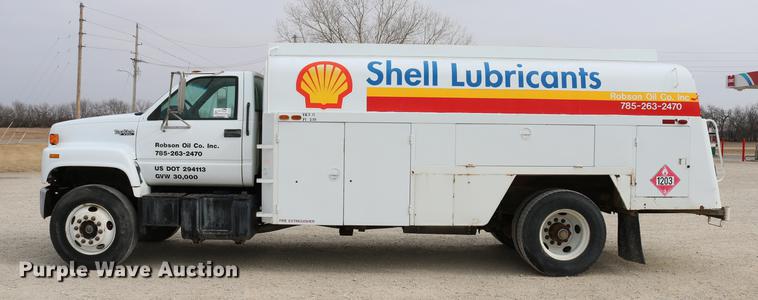 image for item DC7715 1995 GMC TopKick fuel truck