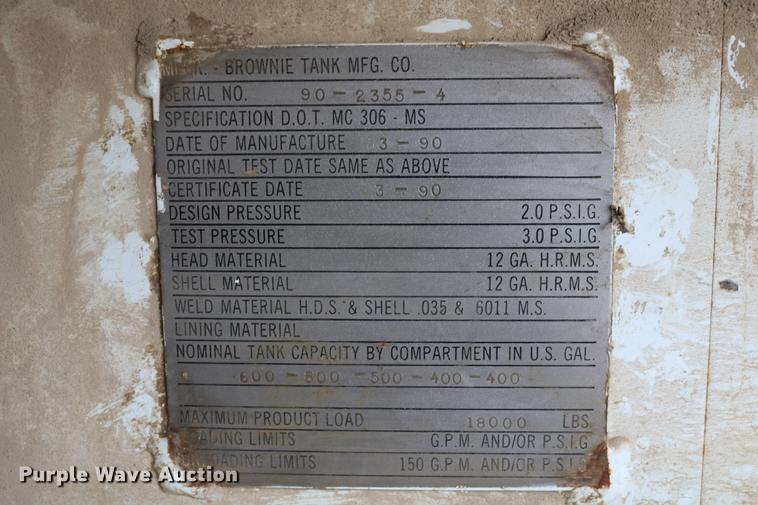 image for item DC7715 1995 GMC TopKick fuel truck