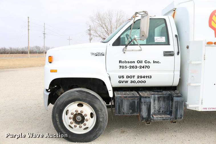 image for item DC7715 1995 GMC TopKick fuel truck