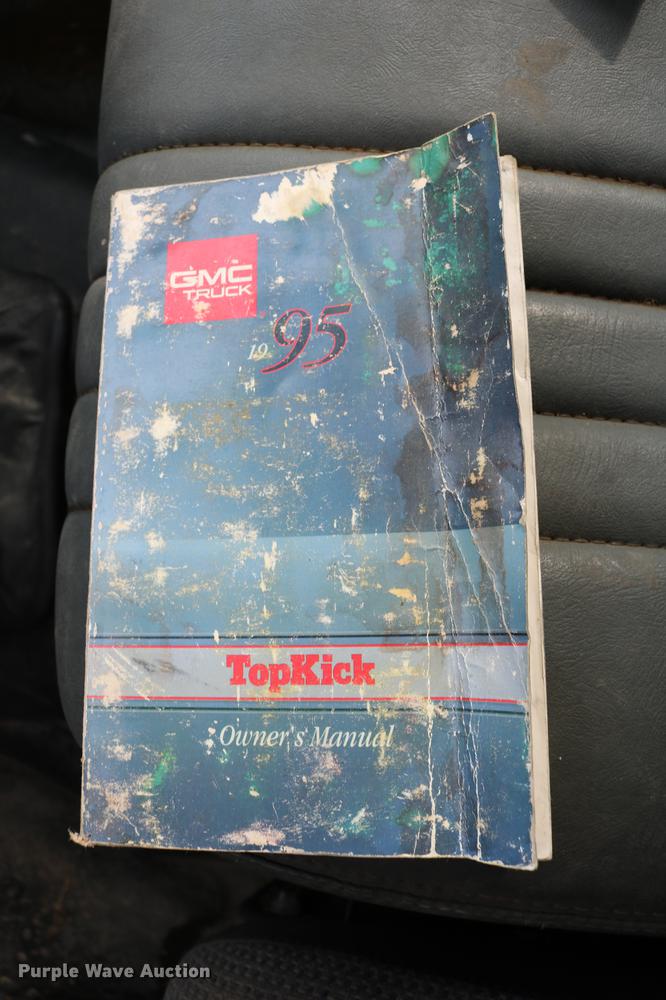 image for item DC7715 1995 GMC TopKick fuel truck