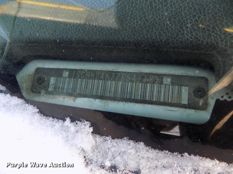 image for item DD2906 2007 Chevrolet Silverado 2500HD pickup truck