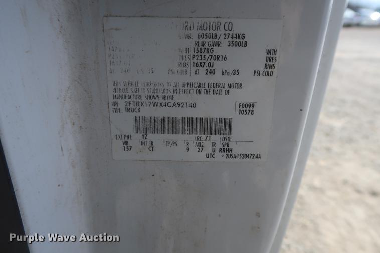 image for item DD5421 2004 Ford F150 SuperCab pickup truck