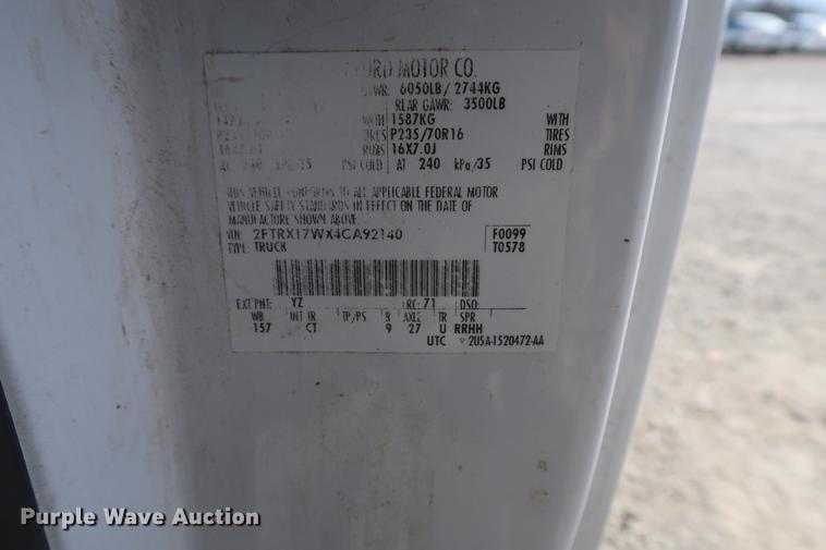 image for item DD5421 2004 Ford F150 SuperCab pickup truck