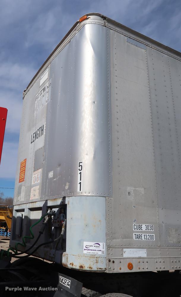 image for item DD5422 1978 Fruehauf dry van trailer