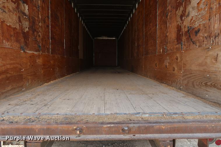 image for item DD5422 1978 Fruehauf dry van trailer