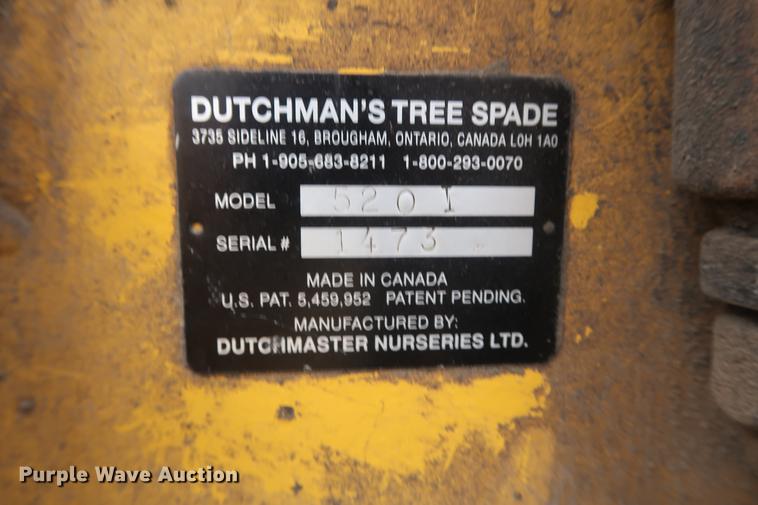 image for item DD5445 Dutchman 520I tree spade