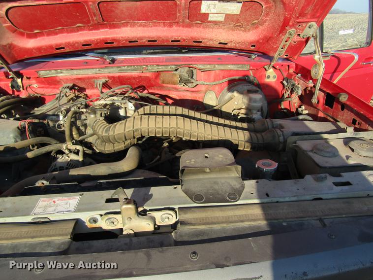 image for item DF9481 1994 Ford F250 flatbed pickup truck