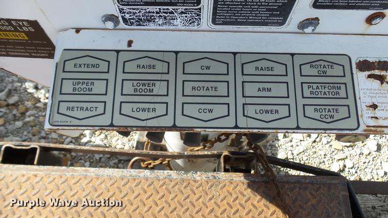 image for item DP9592 Altec TA40 articulating boom lift