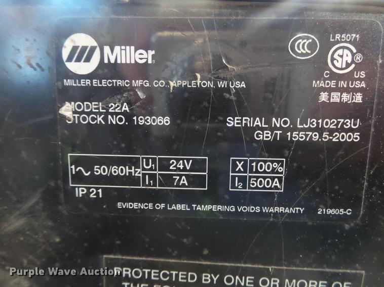 image for item DS9584 Miller CP252TS power unit