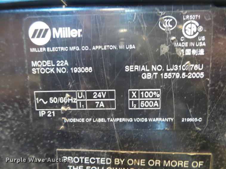 image for item DS9587 Miller CP302 power unit