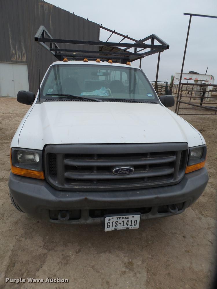 image for item EI9531 2000 Ford F250 Super Duty utility bed pickup truck