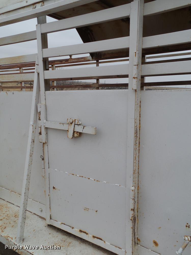 image for item EI9533 Shop built livestock trailer