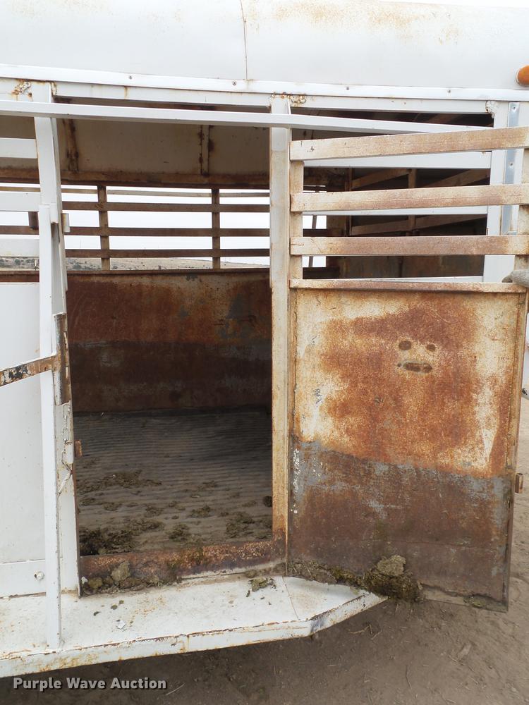 image for item EI9533 Shop built livestock trailer