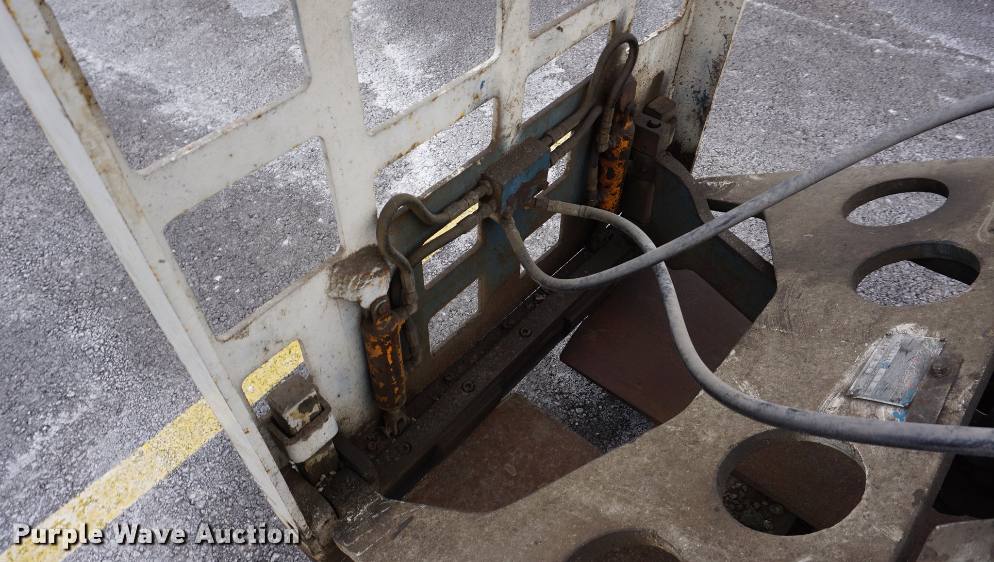 Long reach slip sheeter forklift attachment in Olathe, KS | Item DB0432 ...