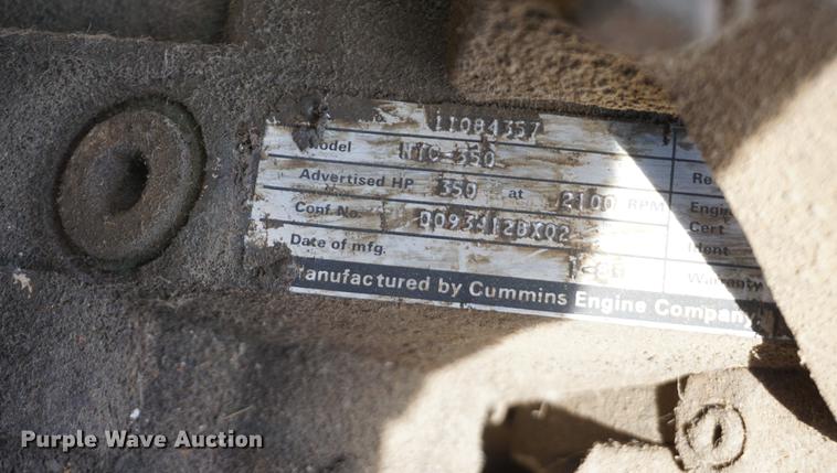 image for item DB0379 1986 Ford 9000 dump truck