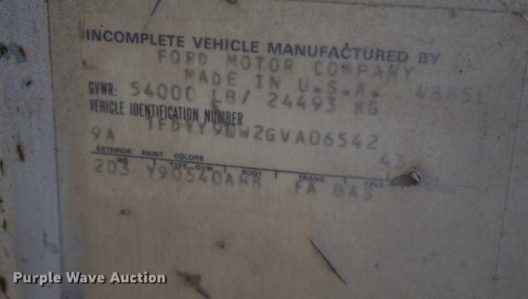 image for item DB0379 1986 Ford 9000 dump truck