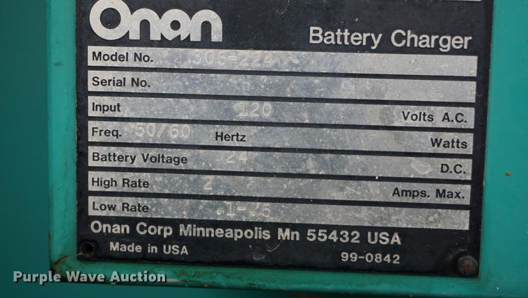 image for item DB0433 Onan 300 generator